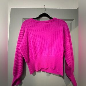 Crush Cropped 100% cashmere sweater Size 2 (Medium)